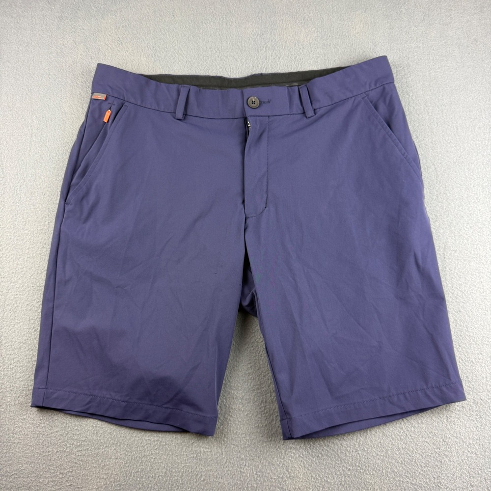 KJUS Iver Shorts Men's 38 (Fits 37) Blue Baltusrol Golf Performance Stretch